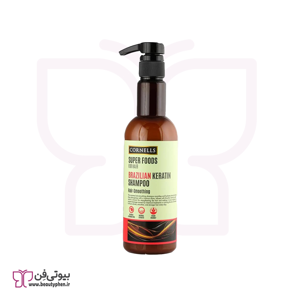 شامپو کراتینه برزیلی کرنلز
