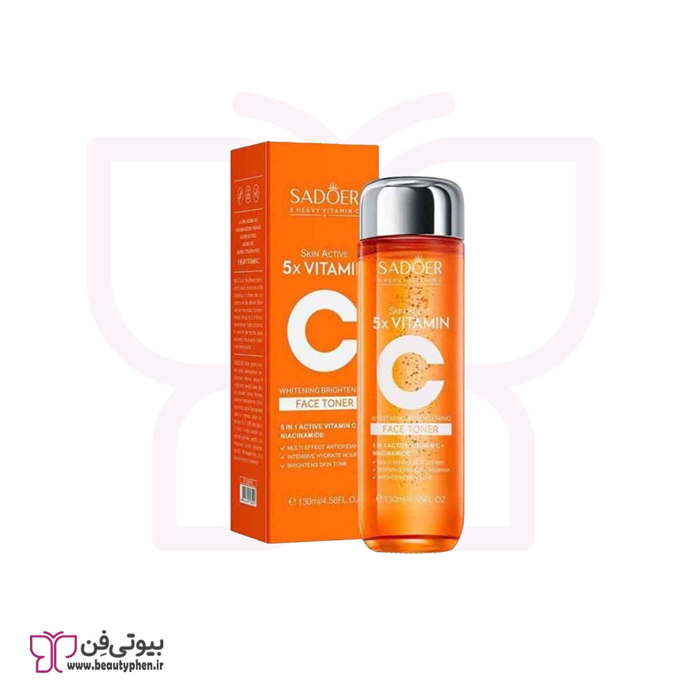 تونر ویتامین سی صورت سادور
