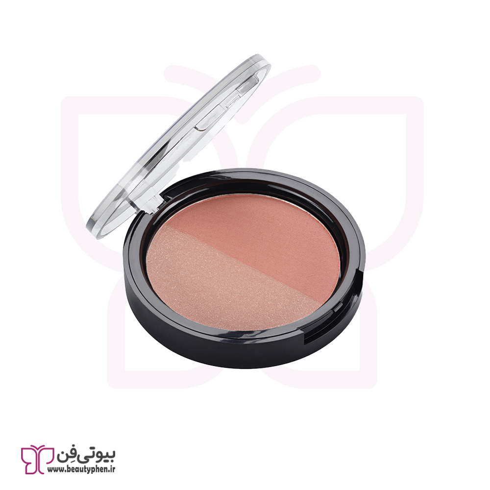 رژگونه دو رنگ مات و براق ادن