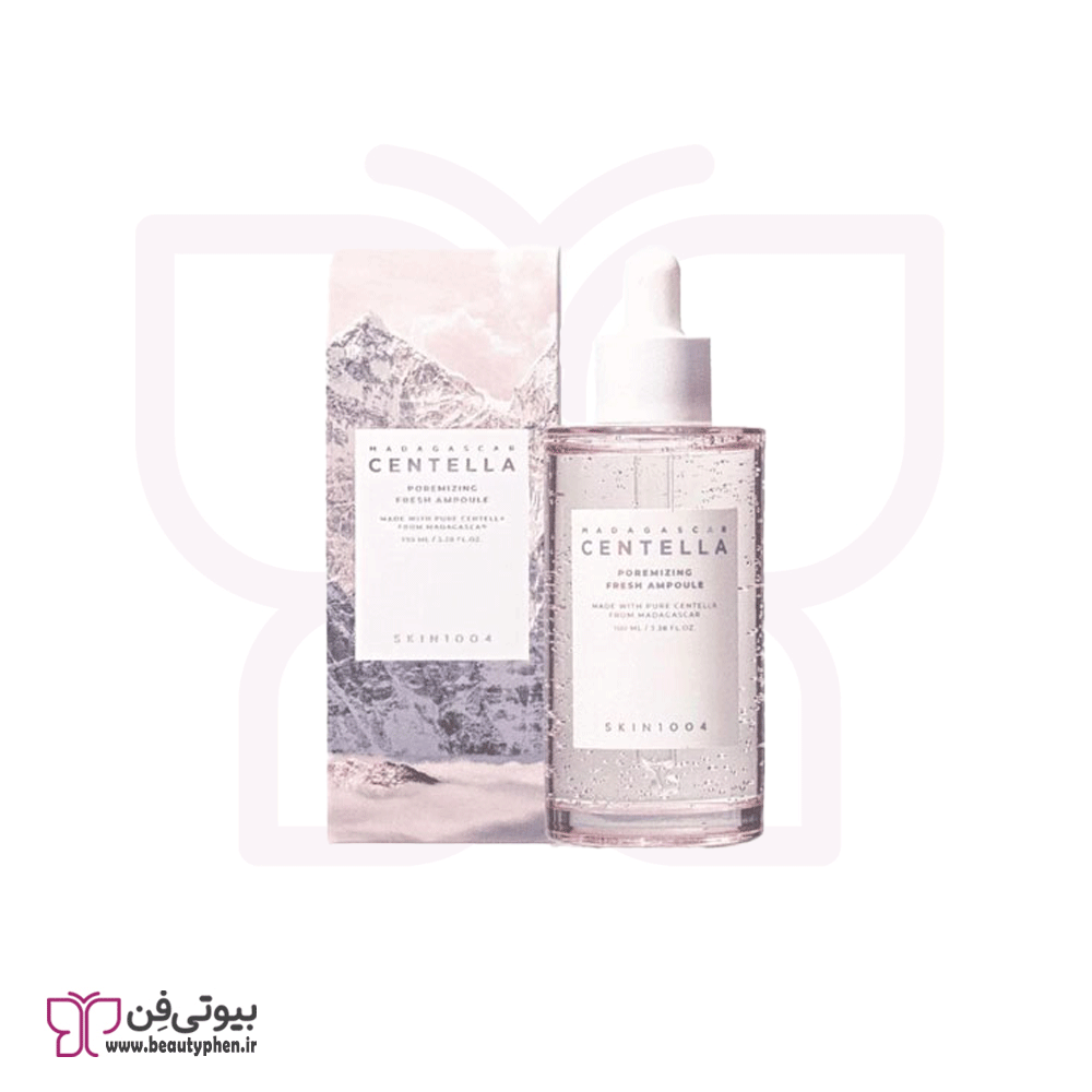 سرم آمپولی کنترل و کوچک‌کننده منافذ سنتلا ۱۰۰ میل